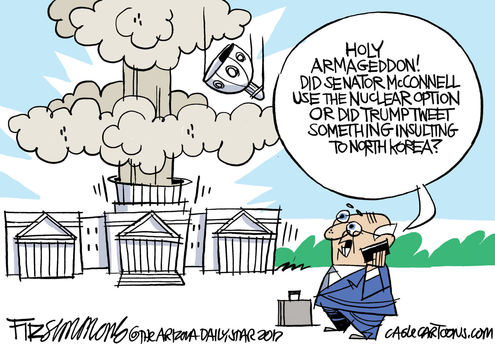 Daily Fitz Cartoon: Nuclear
